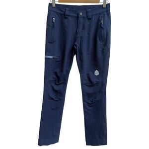 Stio Pinedale Pants Women's Sz 2 Blue Outdoor Stretch Hiking Camping Performance